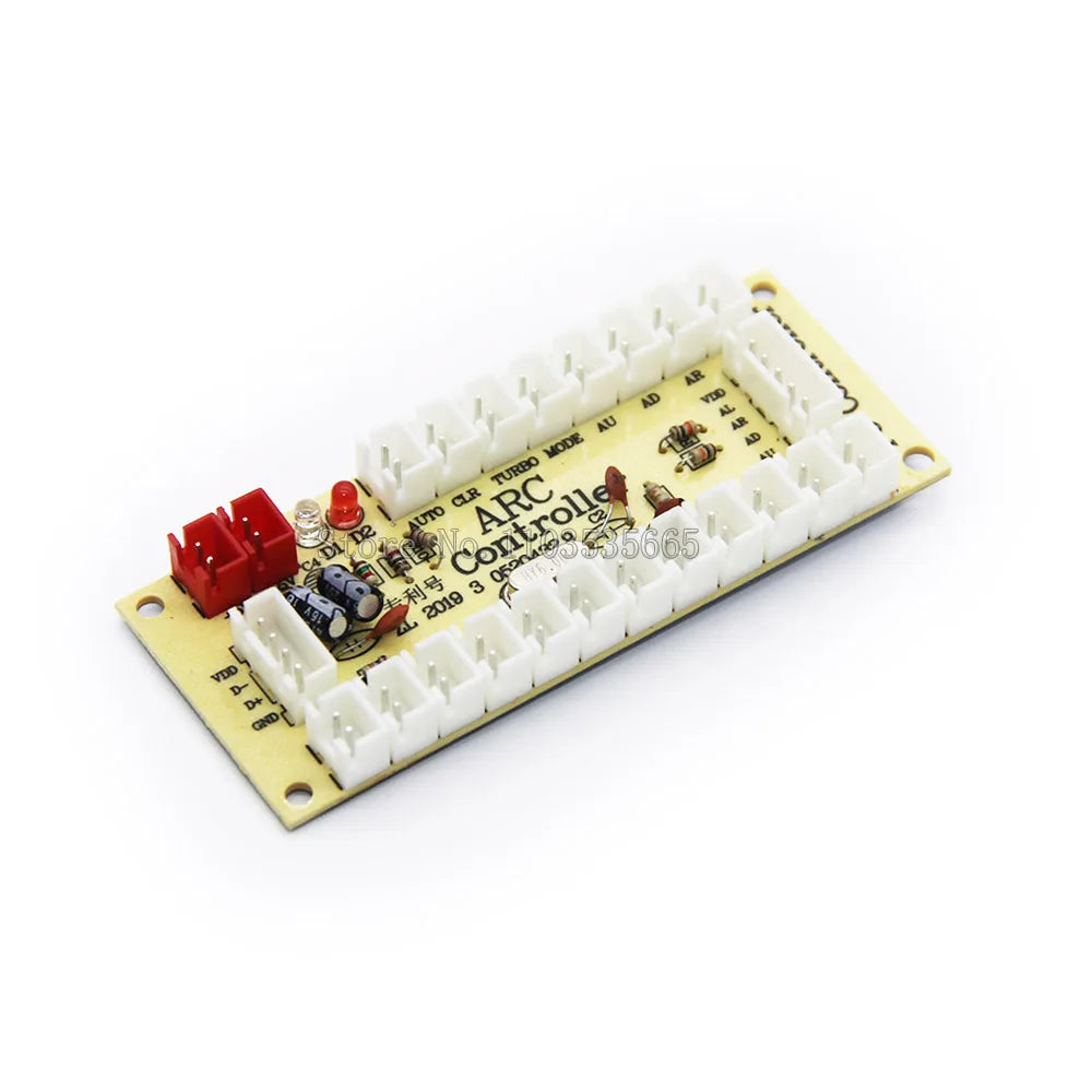 ARC Arcade Zero Delay USB Board Joystick Controller For PC & Raspberry Pi Control Retro Game Machine DIY Without / With Cable
