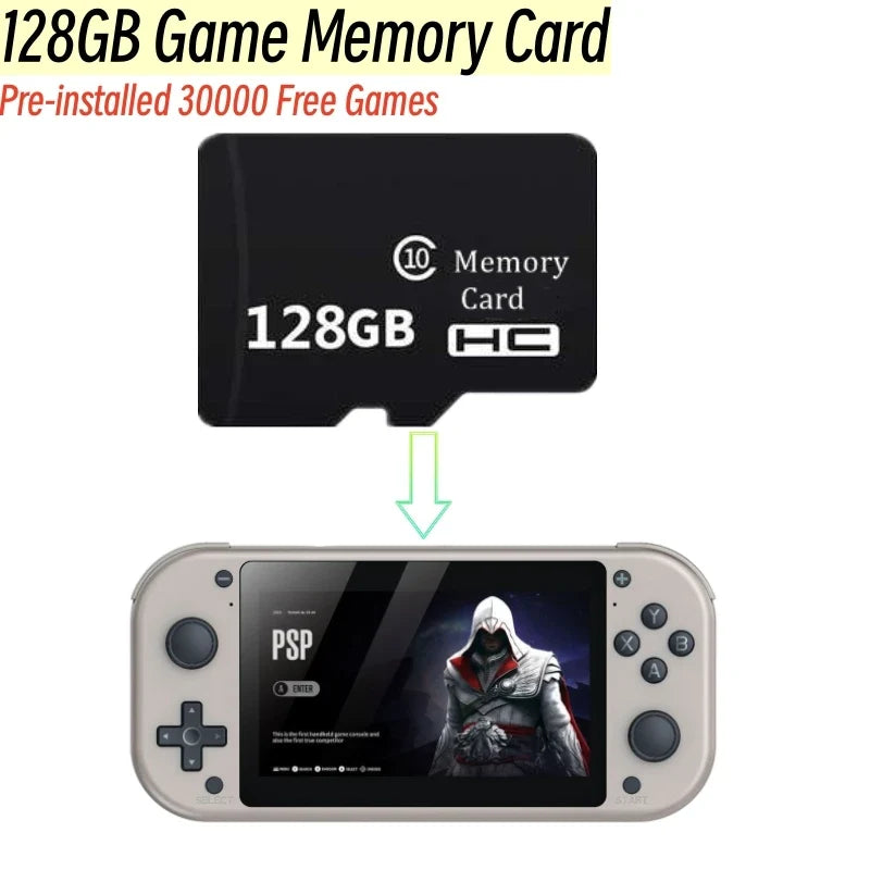 M17 Game Card 64GB/128GB TF Memory Card, Up to 30000 Games