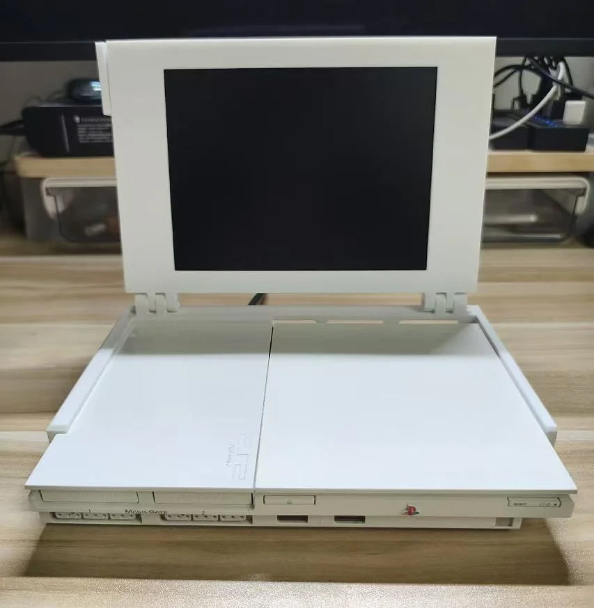 8-inch Portable Mini LCD Monitor for PS2 Slim, Stereo Speaker