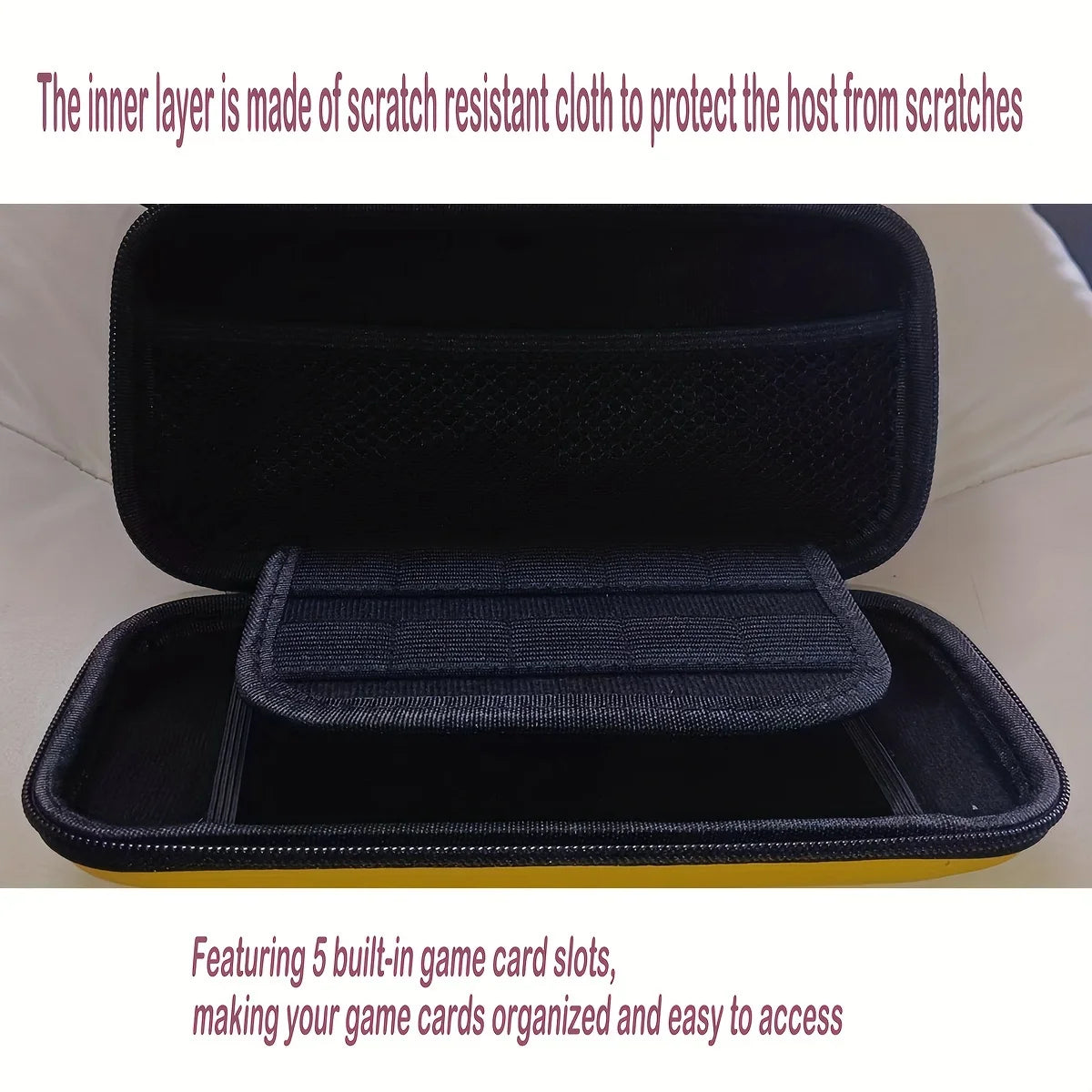 Portable Storage Bag for Switch Lite, EVA Console Accessories