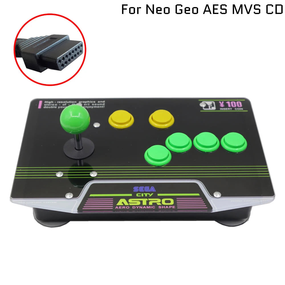 RAC-J200S Neo Geo 6-Button Arcade Joystick for AES, MVS, CD