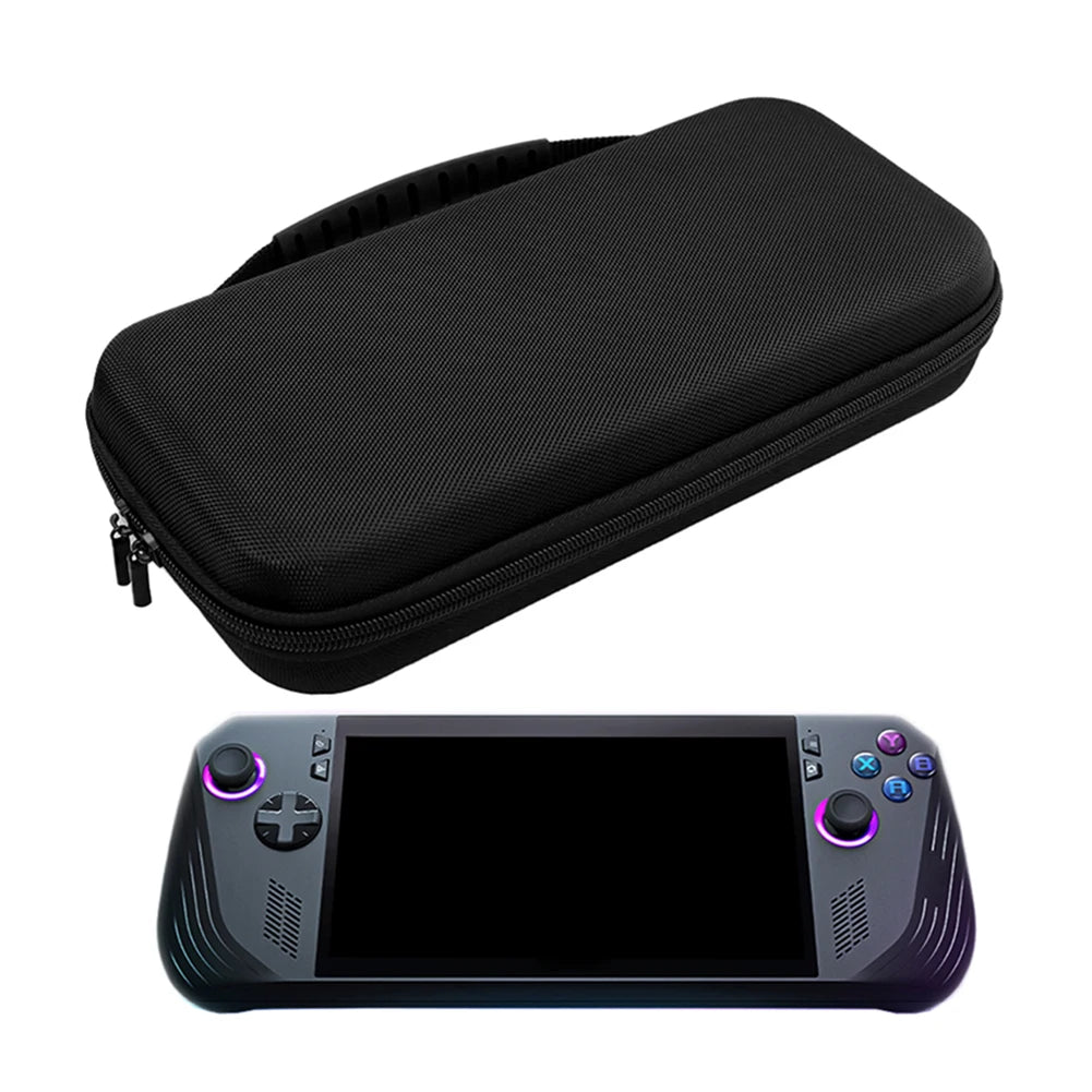 EVA Handheld Console Storage Bag for Asus Rog Ally X Game Console Carrying Case Shockproof Protective Cover Handbag for Rog Ally