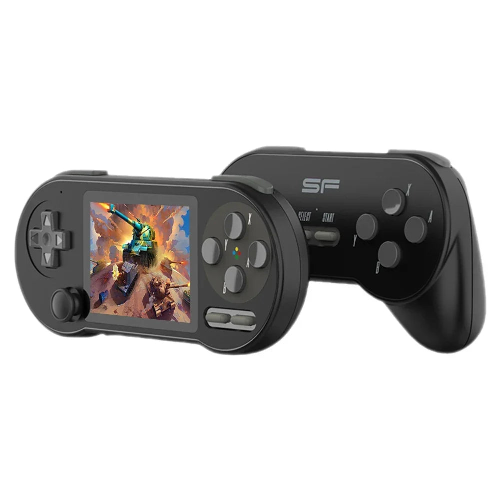 Shunmaii 3 Inch Handheld Game Console with Rocker, 6000+ Games