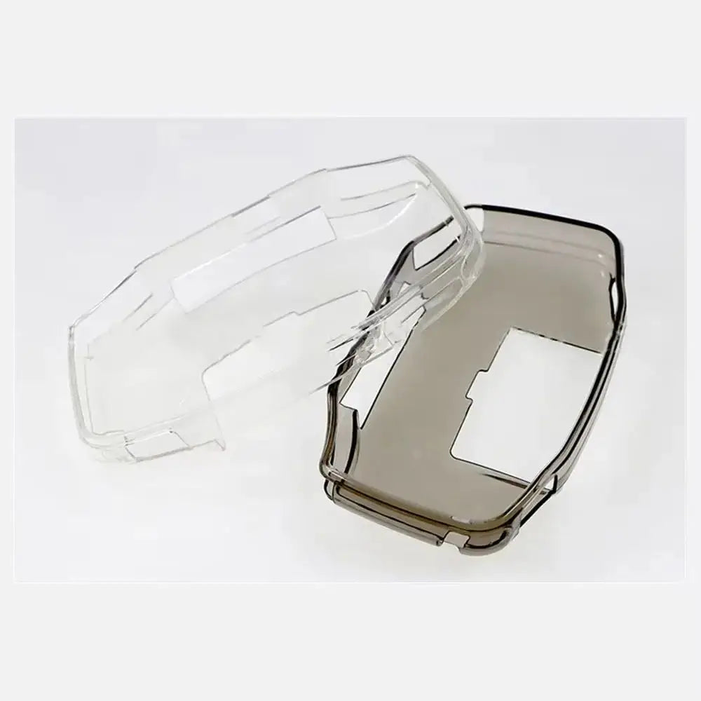GBA TPU Transparent Protective Case, Grey & White Cover