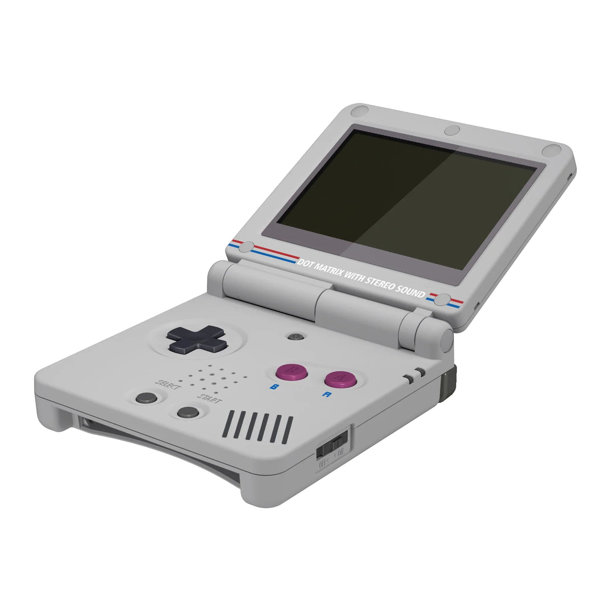 eXtremeRate IPS Ready GBA SP Shell - Classic NES/FC/SNES Style