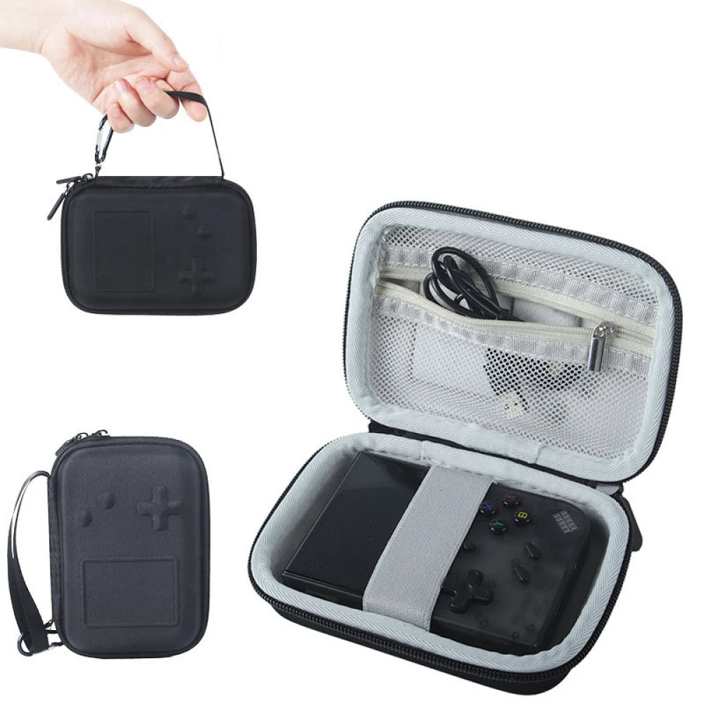 Storage Case for ANBERNIC RG35XX Plus, Portable Handheld Game Console Storage Bag Retro Game Player Accessories