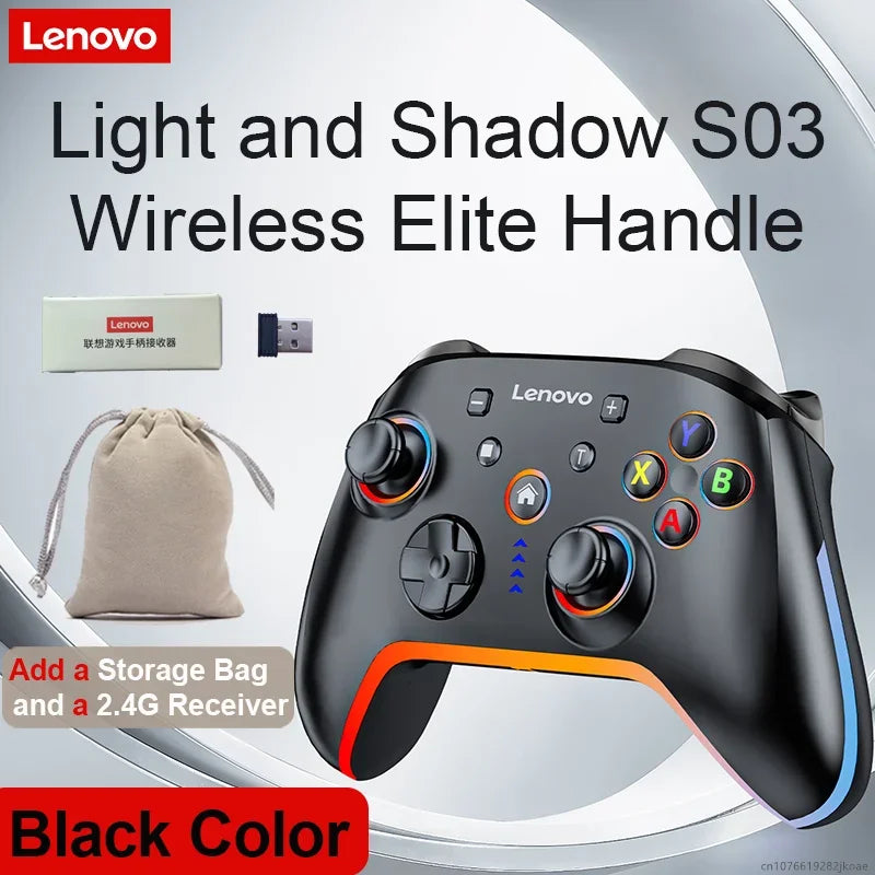 Lenovo S03 Wireless Gamepad Hall Trigger for Switch PC Android
