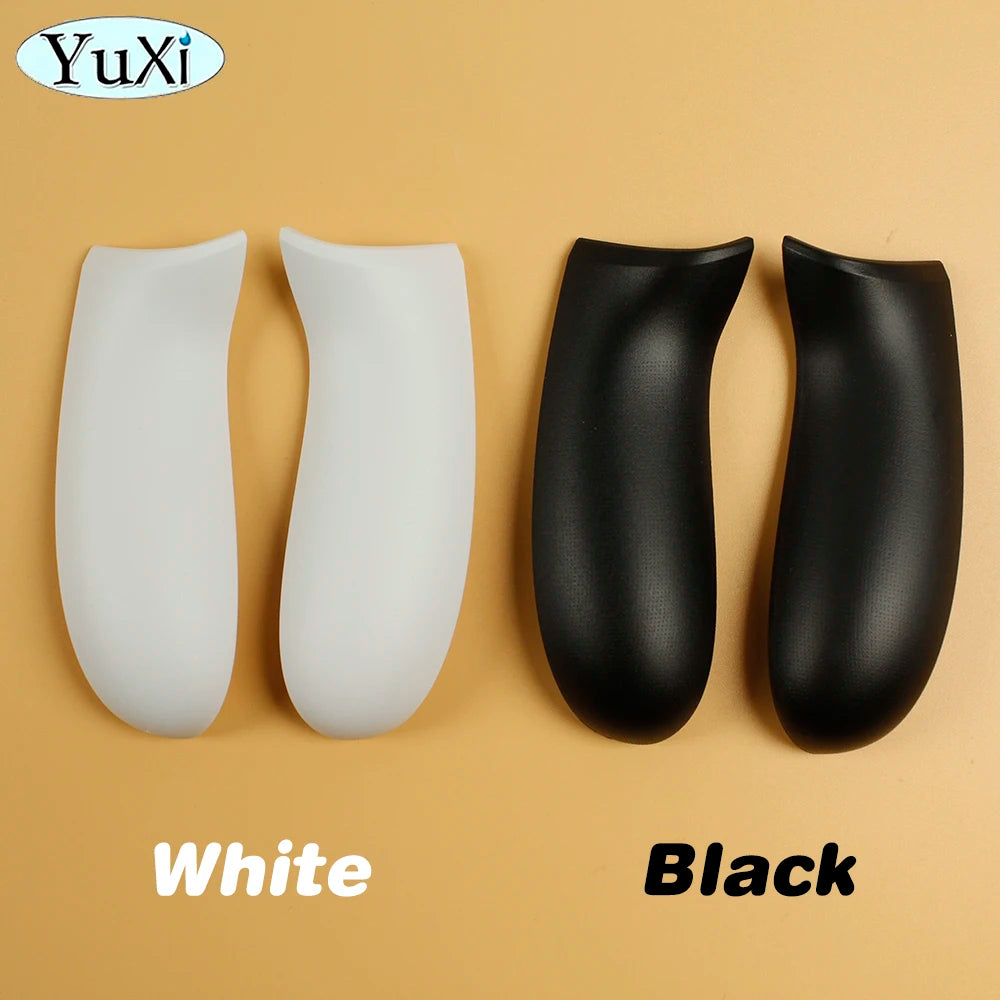 1Pair Grip Rear Handles For Xbox One Slim S Controller LR Grips Shell Back Panel Plastic Black White Skin Faceplate Replacement