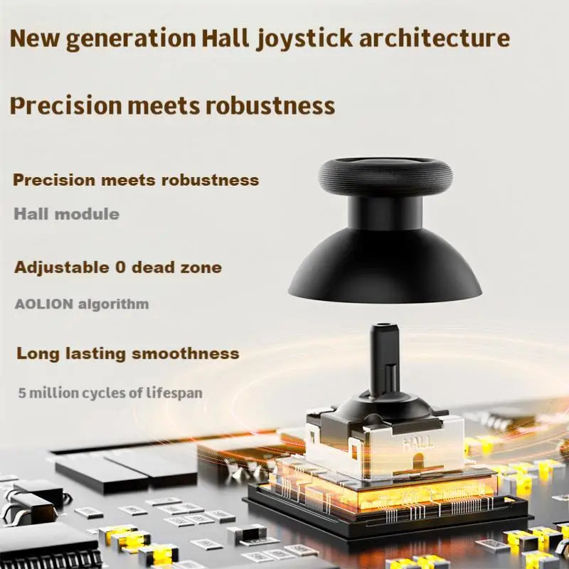 AOLION Mini Retro Q-10 Controller Multi-Platform Joystick D-Pad Controller Handheld Game Custom