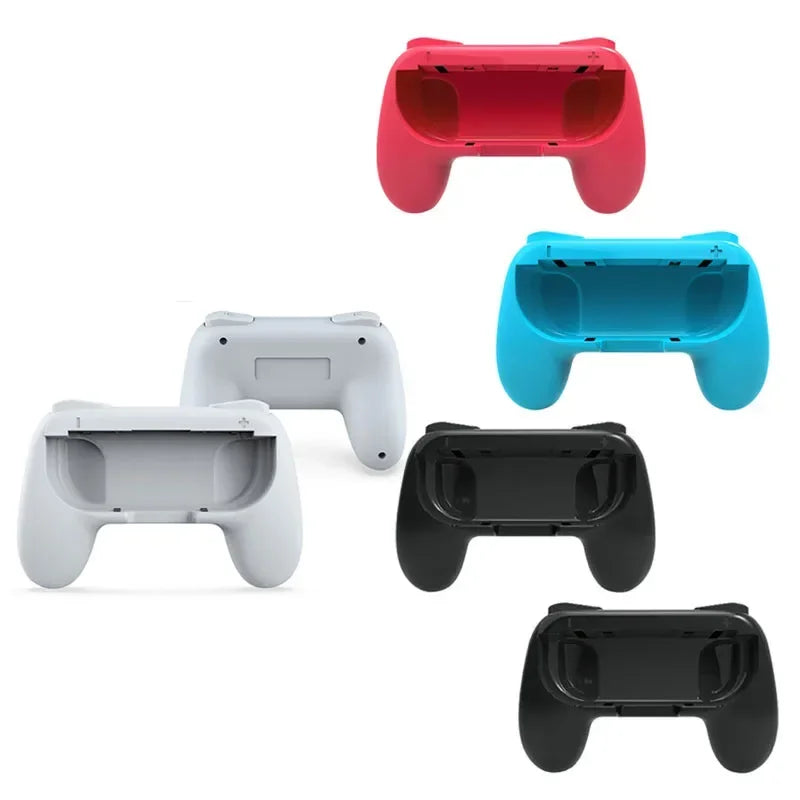 Replacement 2 Pack Joy-Con Hand Grips Bracket, Gamepad Holder Spare Accessory for Switch Switch OLED Controller