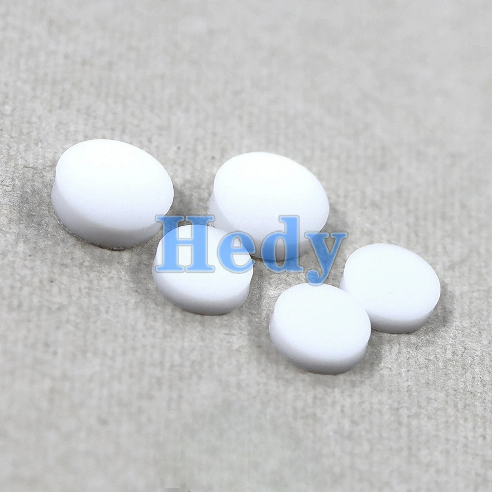1set For GBA SP Replacement Screw Dust Plug Cover Rubber Plug For Gameboy Advance SP Shell Housing Luminous Rubber