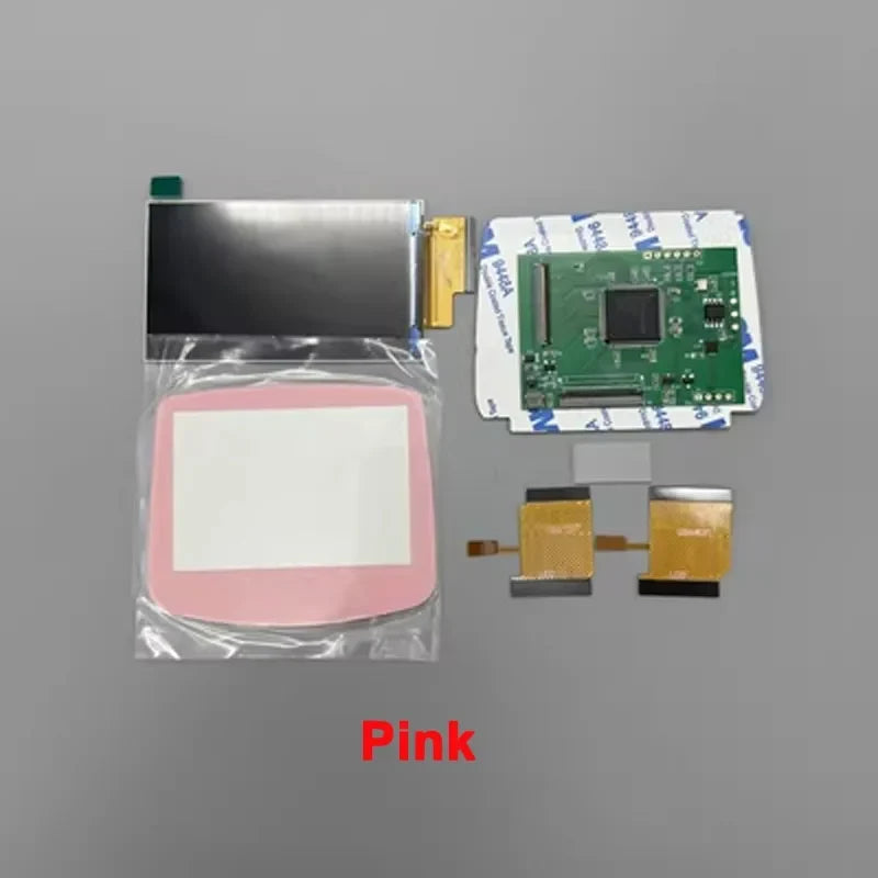 GBA 2.9" IPS LCD Kit, High Brightness, No Shell Cutting