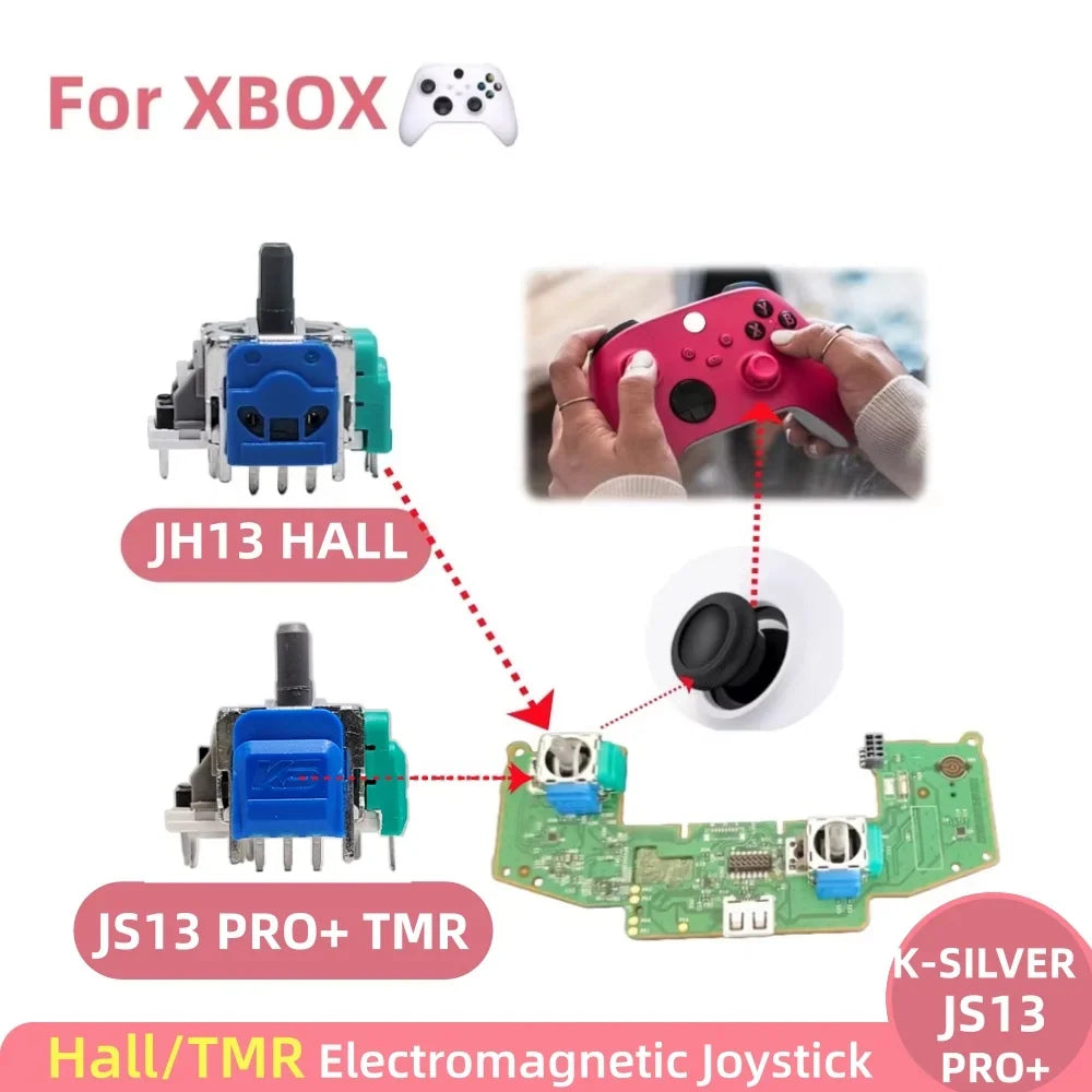 Hall Effect TMR Joystick for Xbox One, Series X/S, 2-10 Pcs