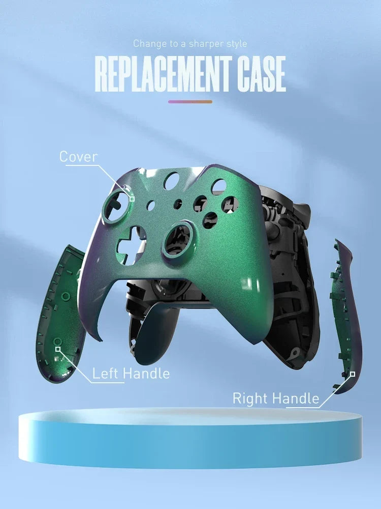DATA FROG Xbox One S/X Controller Chameleon Faceplate Shell