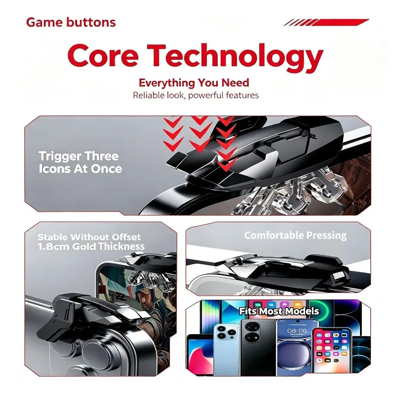 G78 Mobile Game Trigger Buttons for iPhone and Android