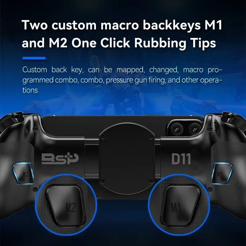 BSP D11 Telescopic Mobile Gamepad for Android iOS PS4 Switch