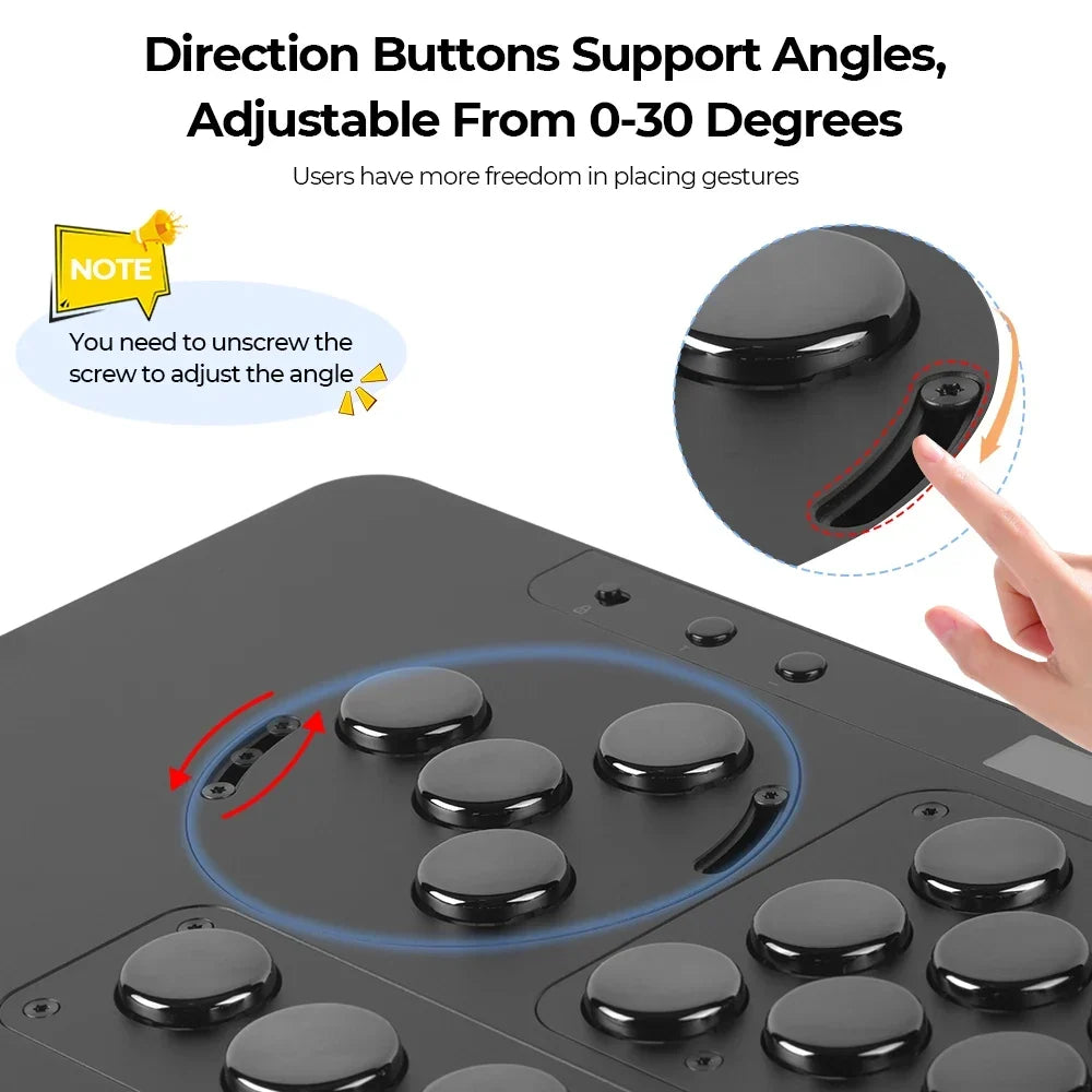 Haute42 HautePad X Leverless Hitbox Controller PC/PS4/PS5/Switch