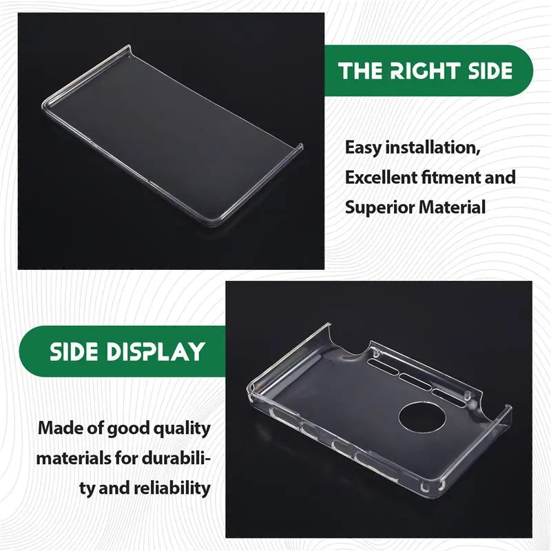 Transparent TPU Flip Case for AYN THOR Dual-Screen Handheld