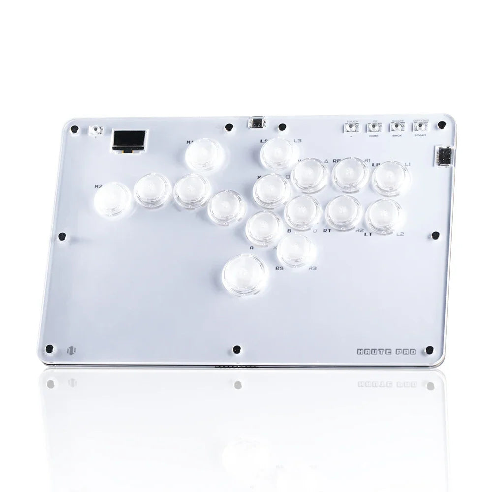 Haute42 Joystick Arcade Leverless Controller Hitbox Fightstick For PC/ Ps4 / Ps5/Steam Fight Stick Arcade Hitbox Controller