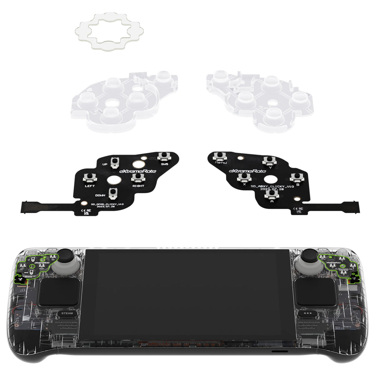 eXtremeRate Face Clicky Kit for Steam Deck LCD 2022