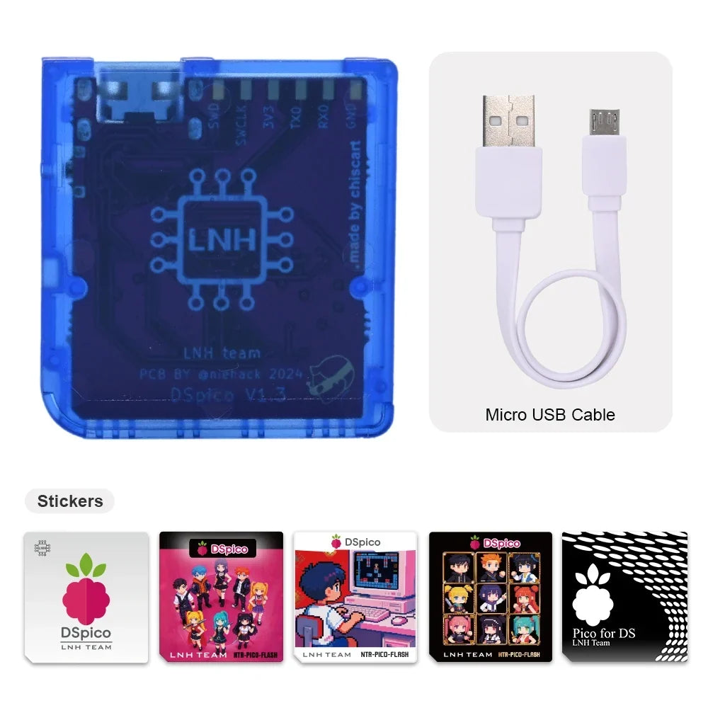 RP2040 MCU DSpico Game Reader Compatible With NDS NDSL DSi 3DS Console