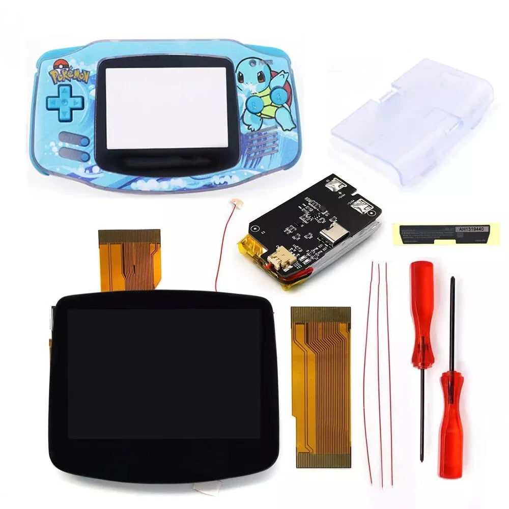 Hispeedido GBA 3.0-Inch V5 Laminated IPS Screen Kit, Type-C