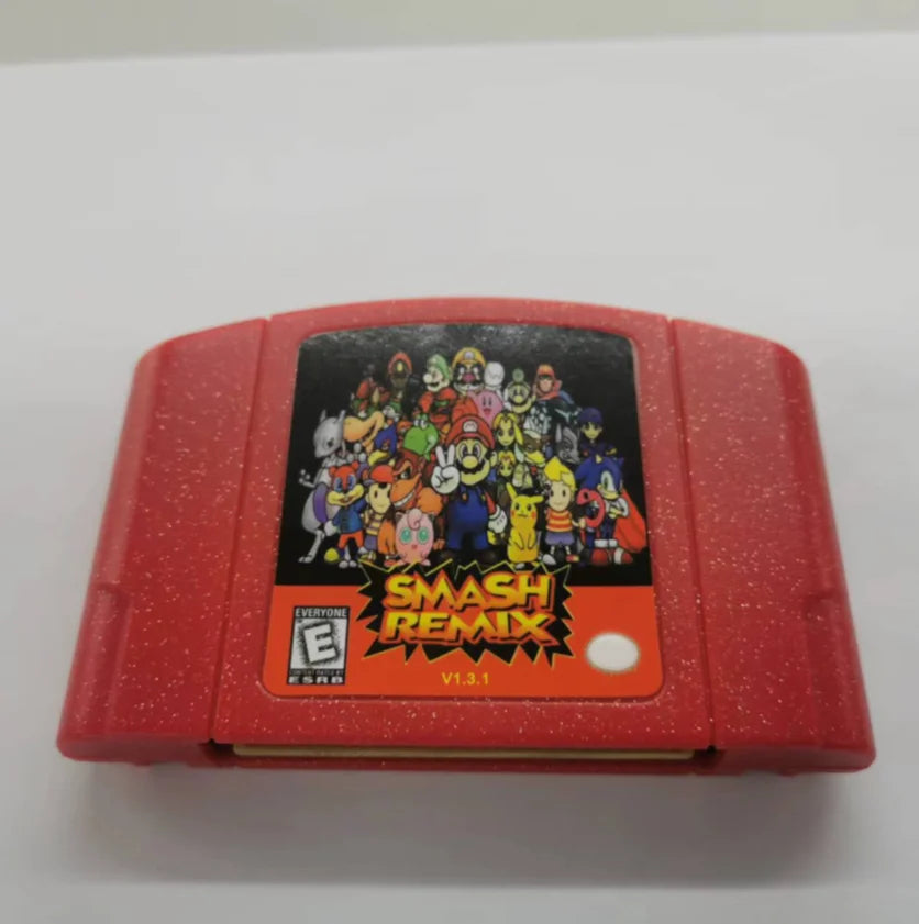 N64 USA NTSC Version 64 Bit Console Video Games Cartridge Smash REMIX V1.1.1 V1.5.1 1.4.1 Collection Gifts Toys
