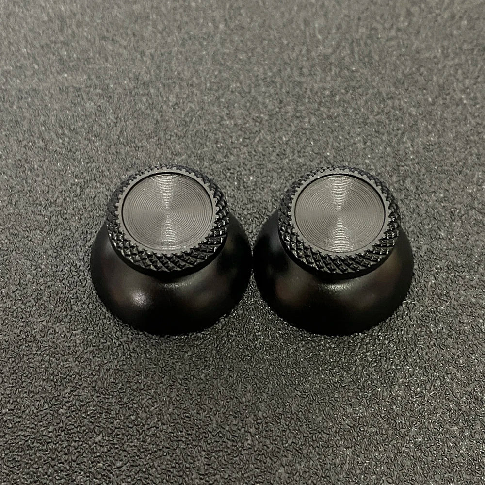 1pair Aluminum Metal Analog Joystick thumb Stick Grip Cap For PS5 Controller Gamepad Rocker Caps Thumbstick Accessories
