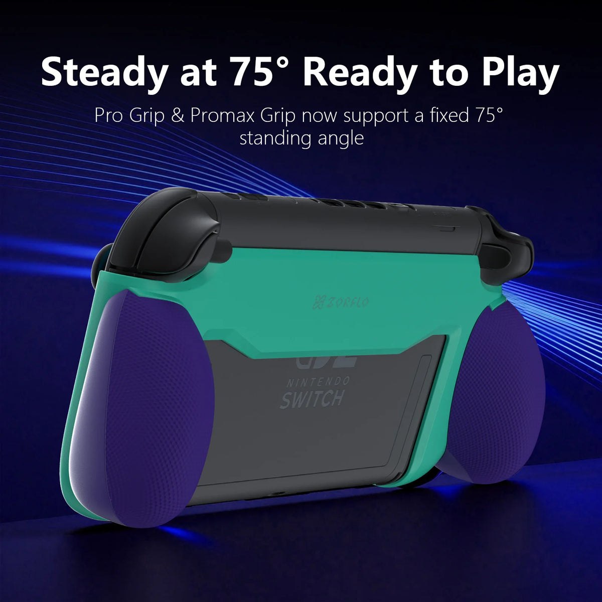 Ergonomic Silicone Grip for Nintendo Switch 2, Non-Slip Replaceable Grips with 3 Sizes, Designed for Handheld Gaming, Dock Compa