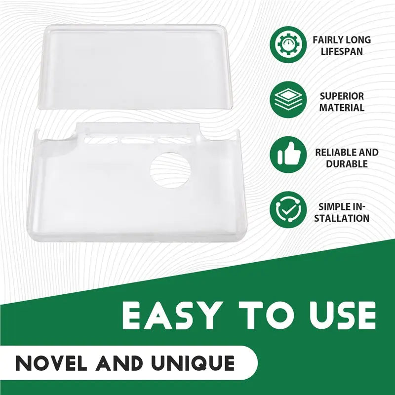 Transparent TPU Flip Case for AYN THOR Dual-Screen Handheld