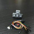 Mixbox WASD Movement Keys for Arcade Hitbox, Japanese-Style Stick