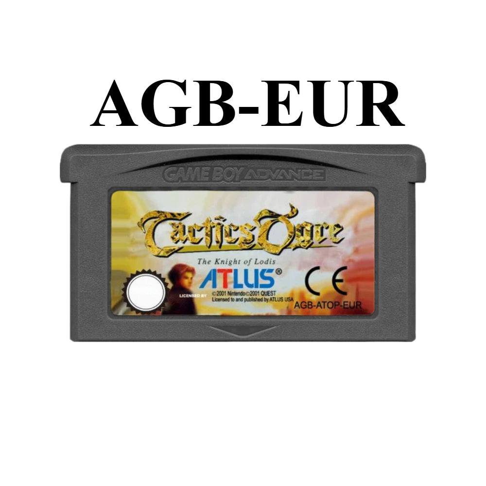 Tactics Ogre: The Knight of Lodis GBA Game Cartridge
