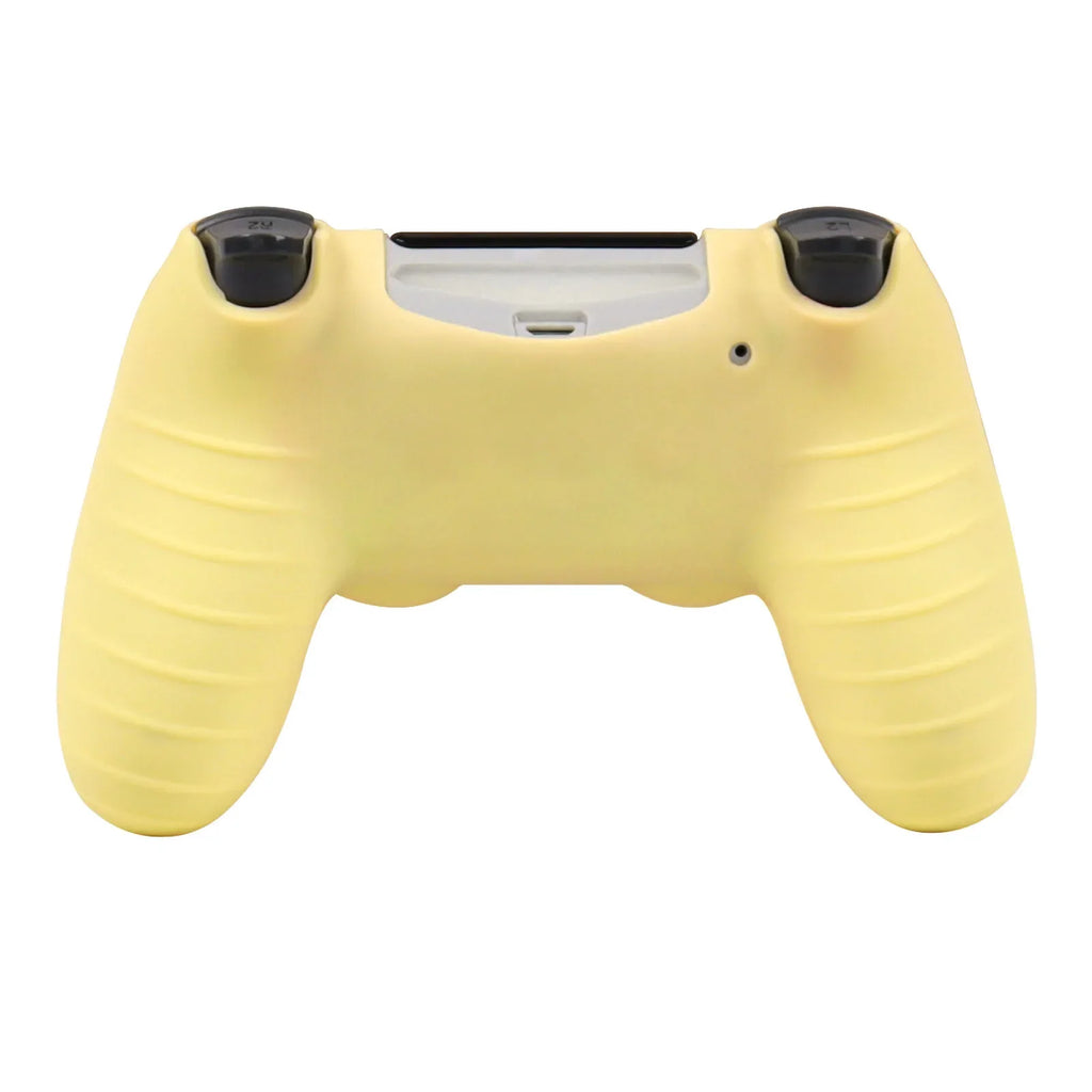 Gradient Silicone Cover for PS4 Controller with Grip Caps