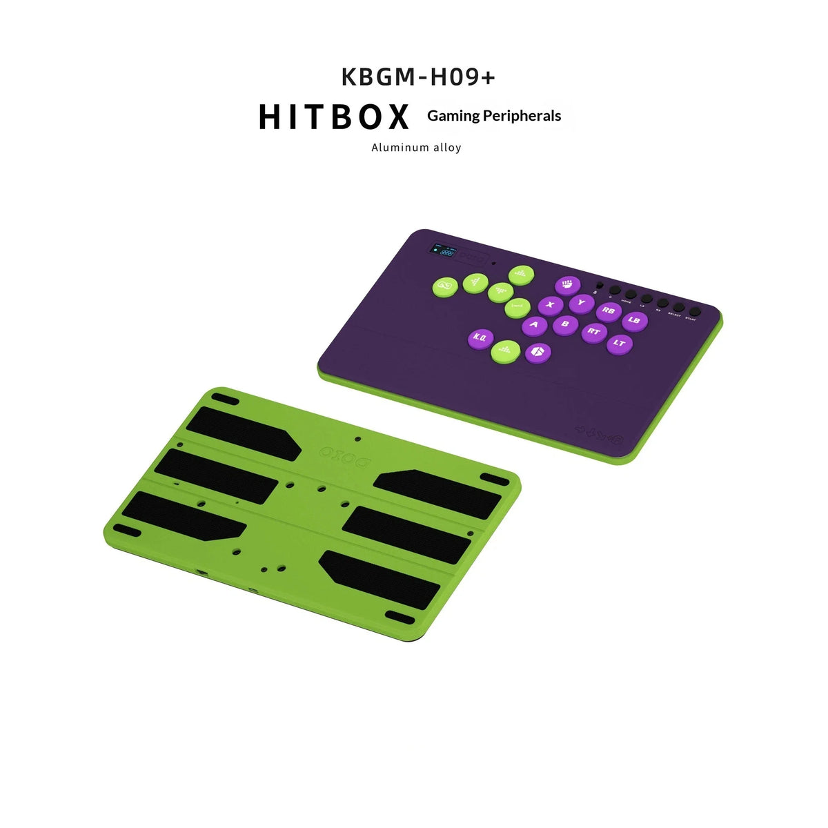Keyboard Doio Hitbox Aluminum Alloy Mechanical Switch Game Keypad Kbgm H09+ Stickless Fighting Controller For Ps5 Switch Steam