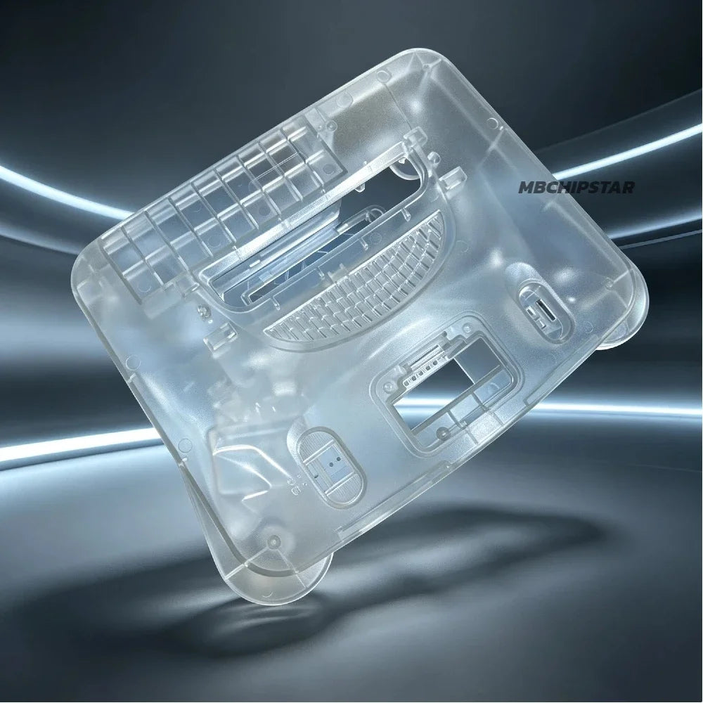 Translucent Clear Replacement Housing Shell 10 Optional Colors Fit All Region for N64 Classic Retro Video Game Console Case