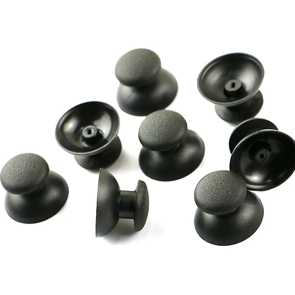10Pcs For PS2 Joystick Cap For Sony PlayStation2 PS2 Controller Small Hole 3D Analog Joystick Mushroom Head Caps Part Replace