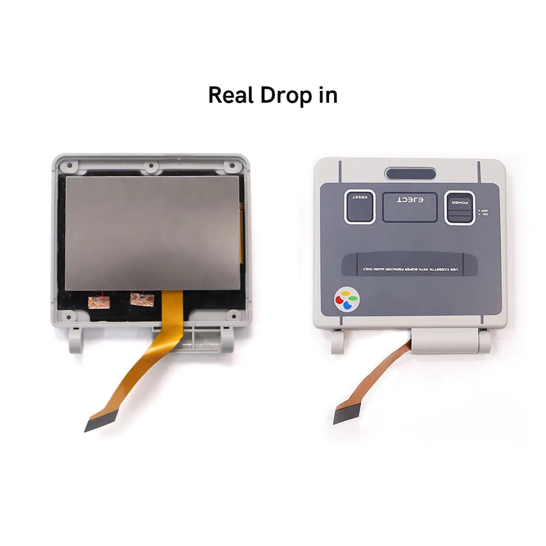 V5 Pre-Laminated IPS LCD For GBA SP 3.0 inch Real Drop in Screen Replacement Kits Easy to Install