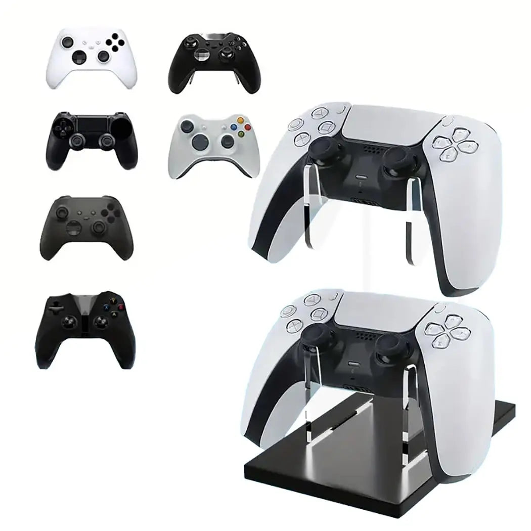 PS5 PS4 3-Layer Controller & Headphone Holder, Universal Stand