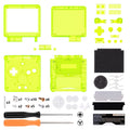 eXtremeRate Custom Replacement Housing Shell for Gameboy Advance SP (GBA SP) - Clear Series