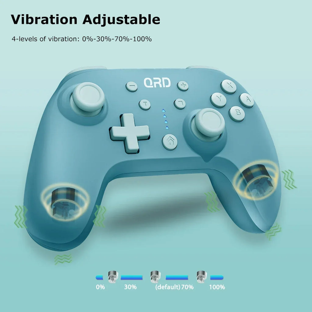 QRD Junior E5 Mini Wireless Controller for Switch, PC, Android