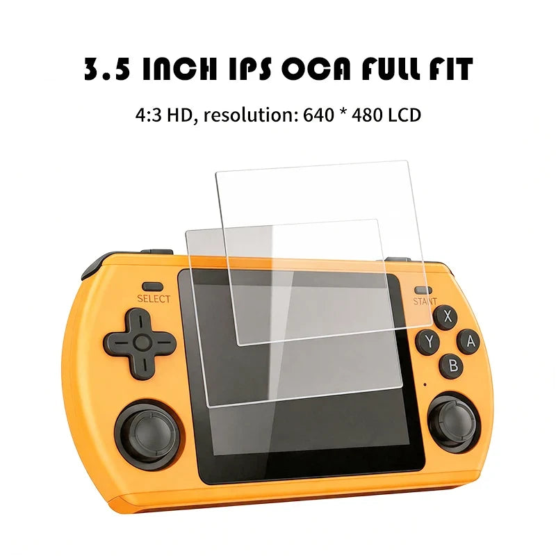 NEW P36S 100GB Video Handheld Game Console Retro 3.5-inch IPS 640*480 Screen Open Source Linux 3000 mAh Battery Children's Gifts