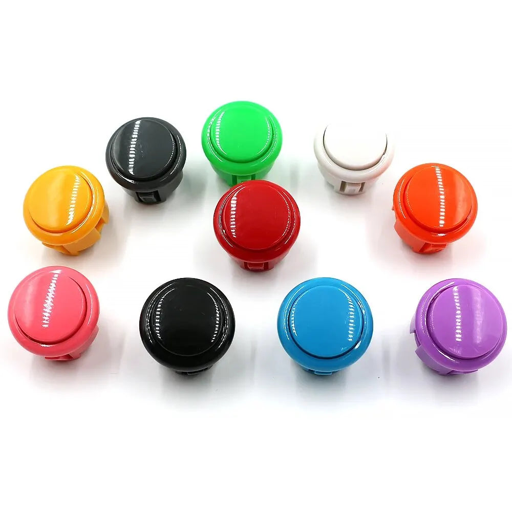 Arcade DIY Kit 8-Way Joystick Buttons USB Encoder, 1P/2P for PC