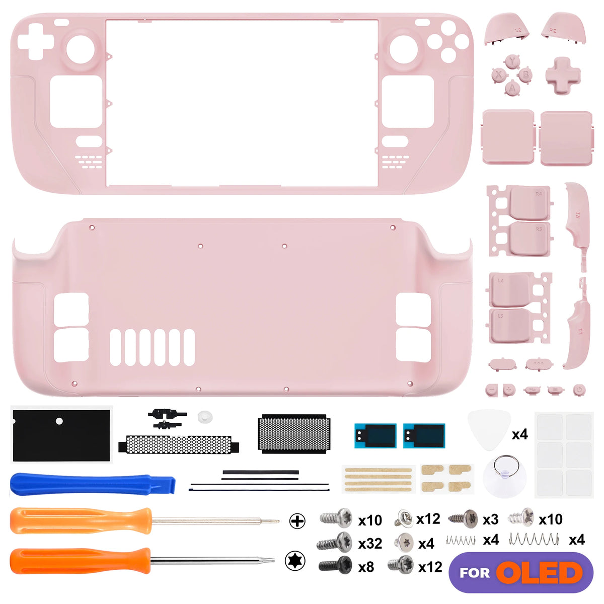 Steam Deck OLED eXtremeRate Replacement Shell and Buttons