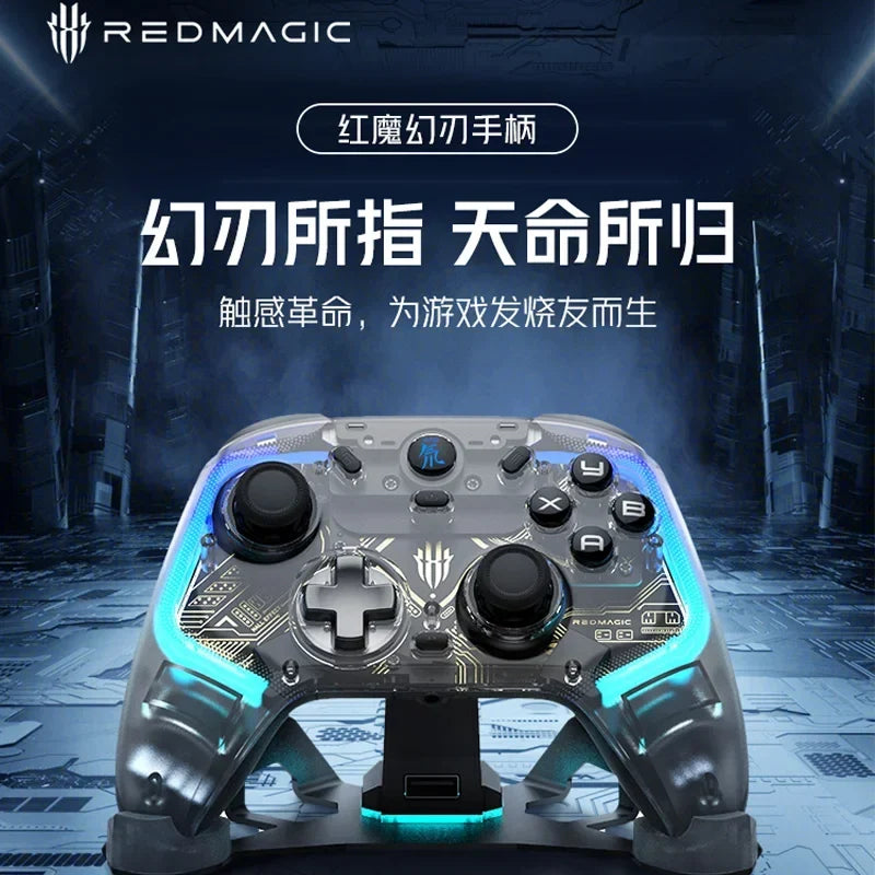 Nubia Red Magic Blade Wireless Bluetooth Game Controller Elite Mobile Phone Feedback Handle For Steam Games Xbox Compatible