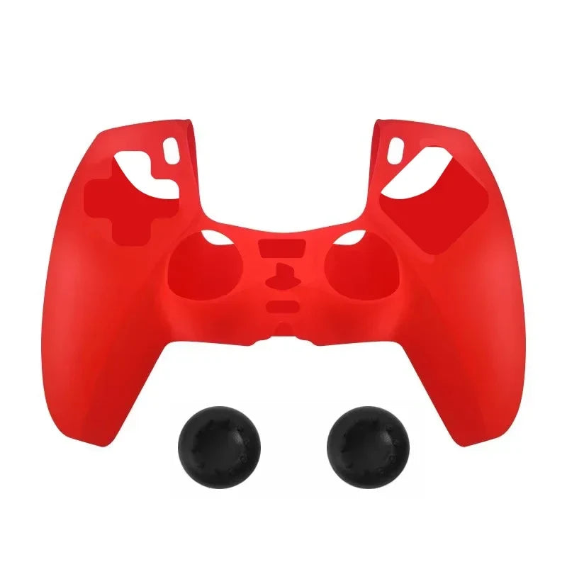 DATA FORG Camouflage Silicone Grip Cover for PS5 Controller, Anti-Slip Protective Skin Game Controller Accessories
