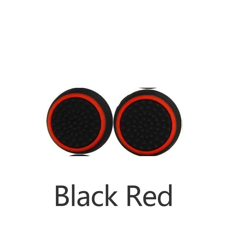 2pcs Soft Silicone Joystick Caps for PS5, PS4, PS3 Controllers