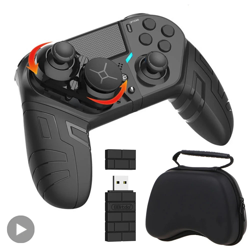 AyeBeau NS53R Bluetooth Controller for PS4, PS3, PC, Android