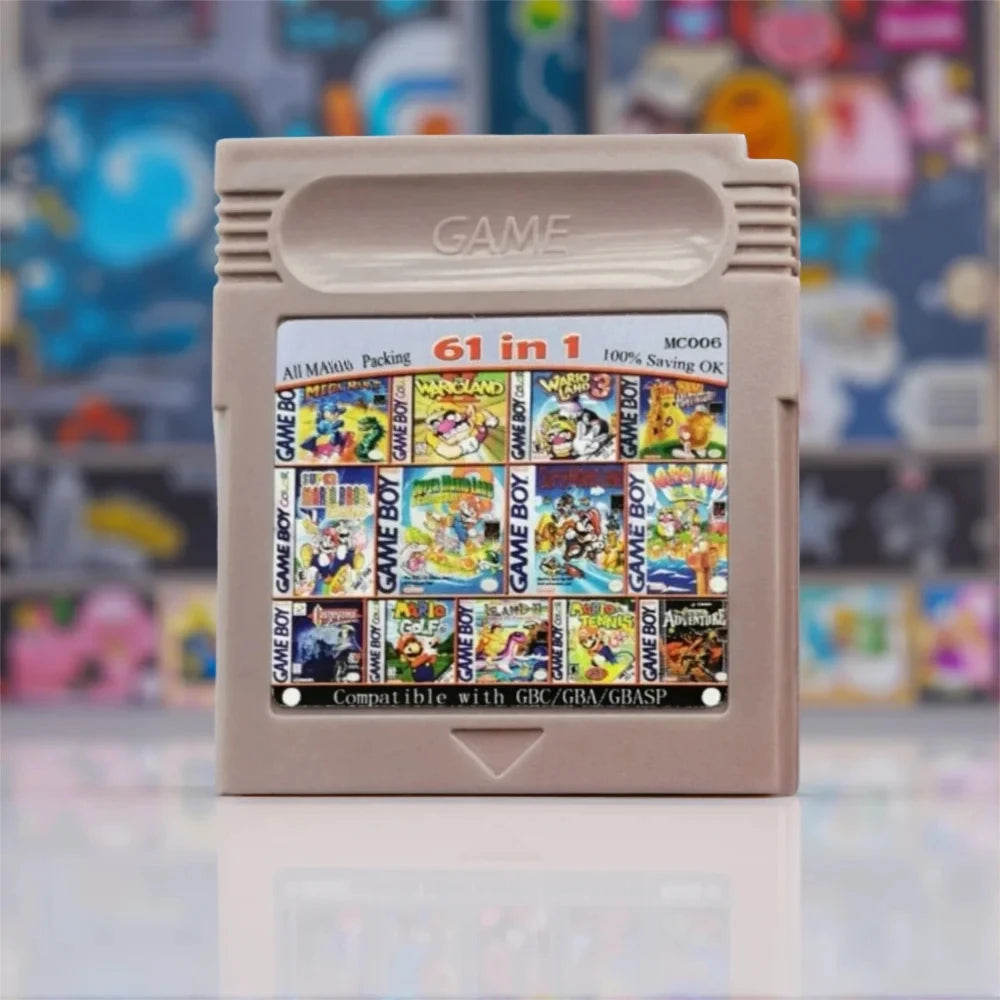 Pokémon Series 61/108-in-1 English Game Card for GBC/GBA/SP/GBM