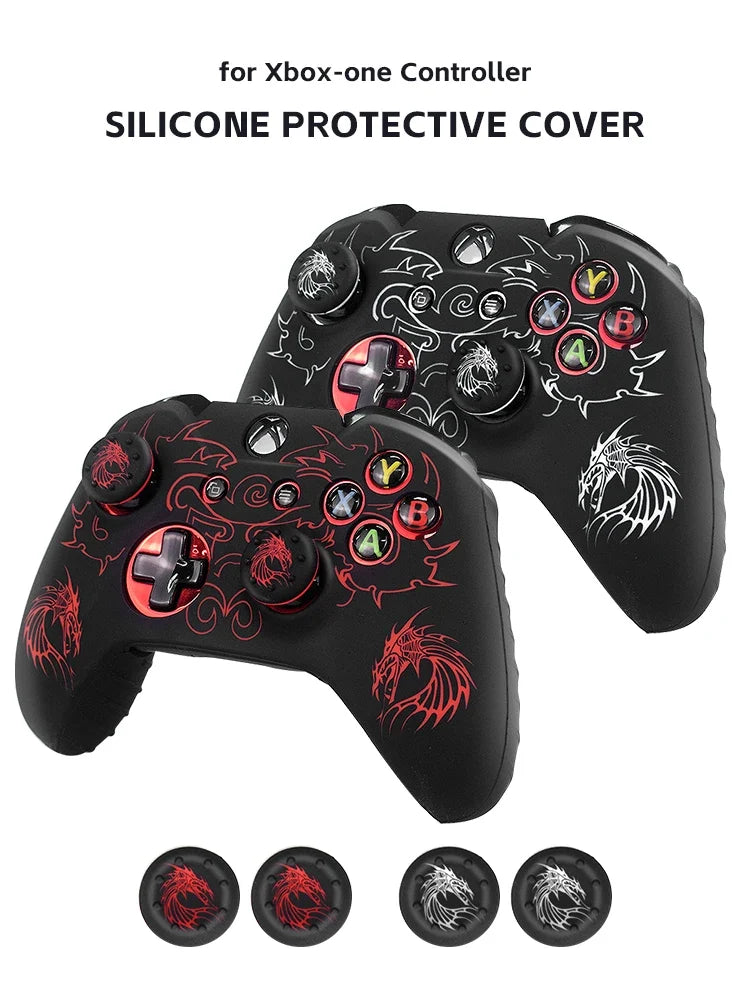 Data Frog Xbox One Controller Silicone Case with Thumb Grips