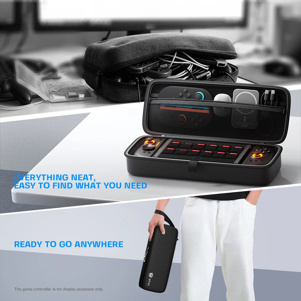 NYXI Odyssey Case for Switch OLED and Switch 2 Console